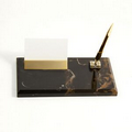 Marble Pen Stand & Card Holder